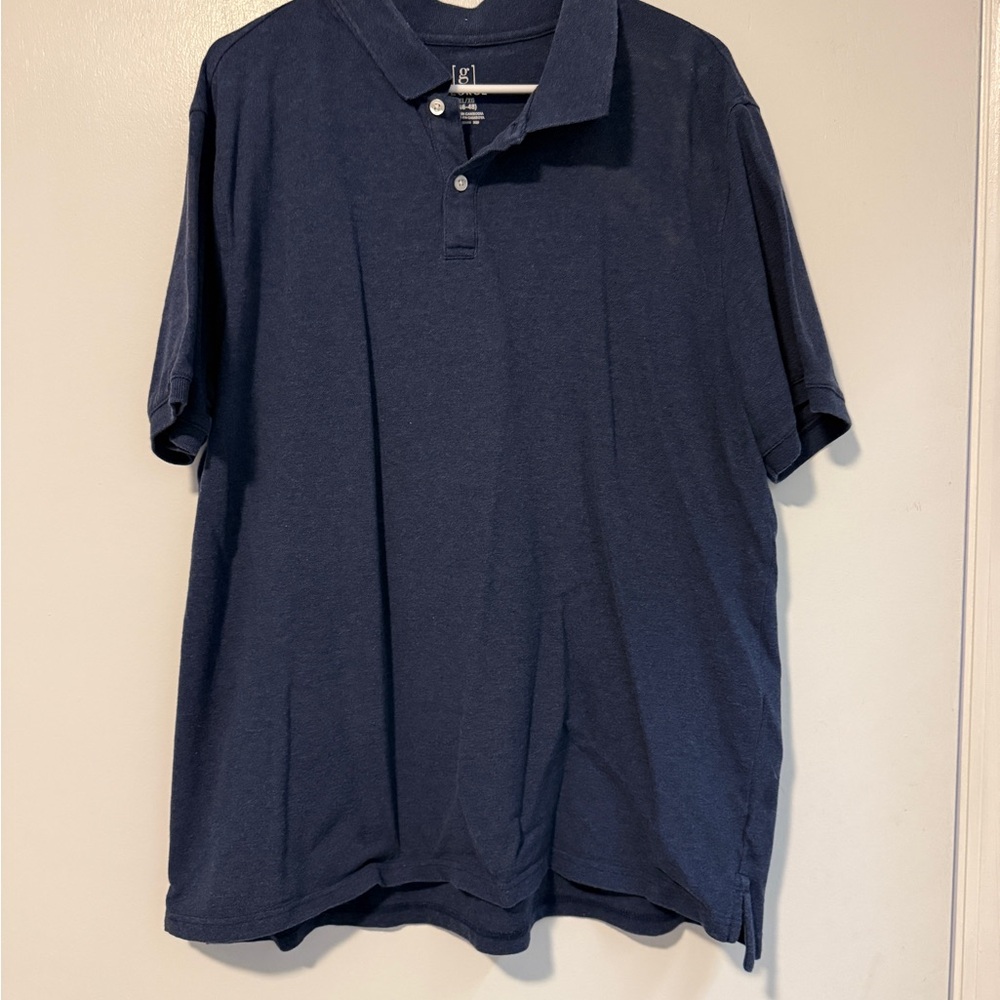 George Blue Polo Shirt Classic Style